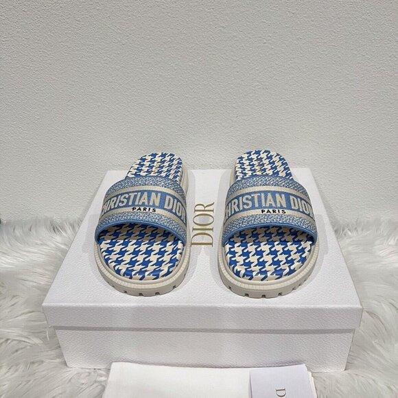 Christian Dior DWAY Logo Dcross Dioract Dclub Evolution Sandal Slide 39.5/40 - Picture 2 of 10